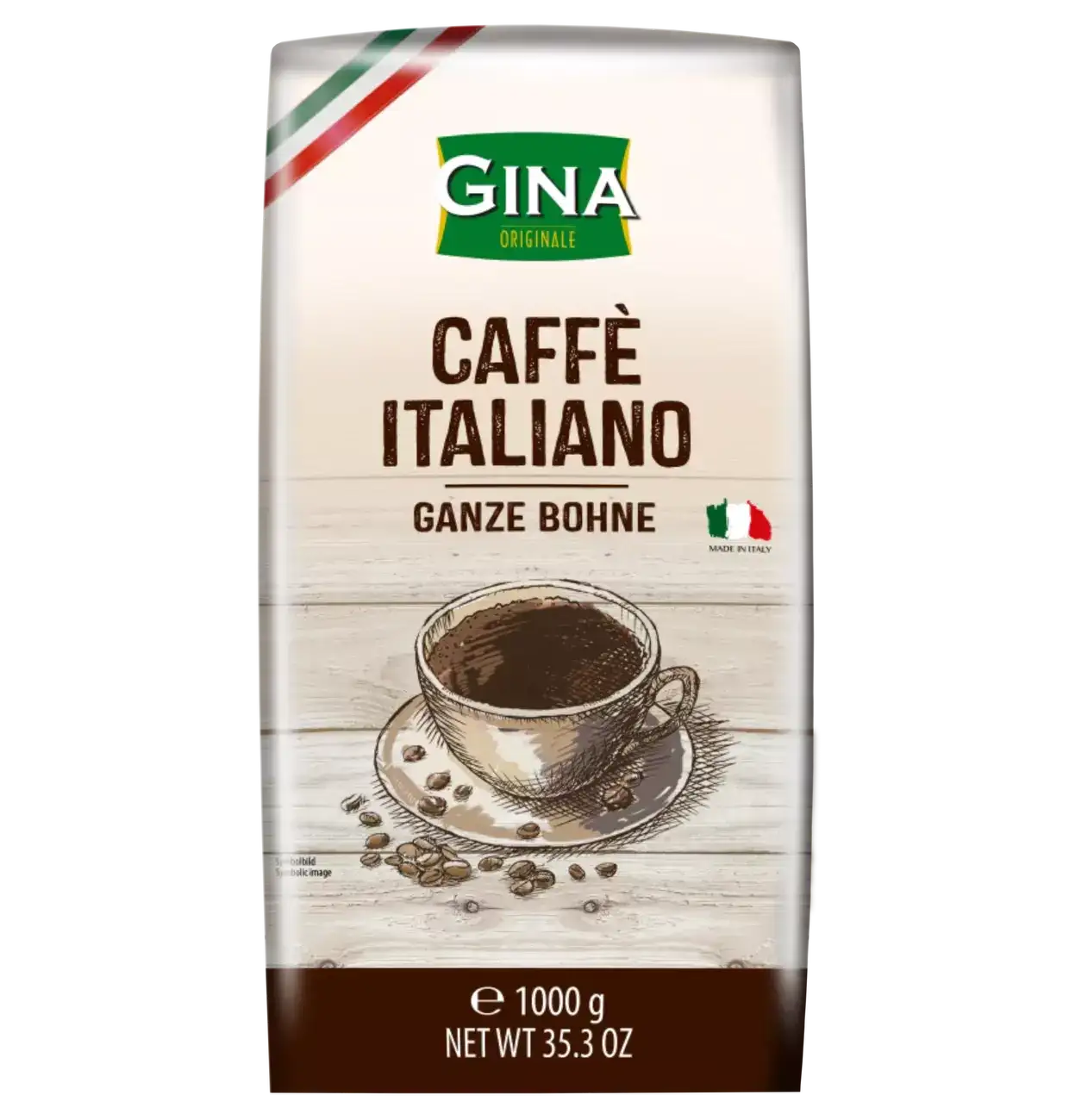 Gina Kaffee Italiano Kawa Ziarnista 1 kg