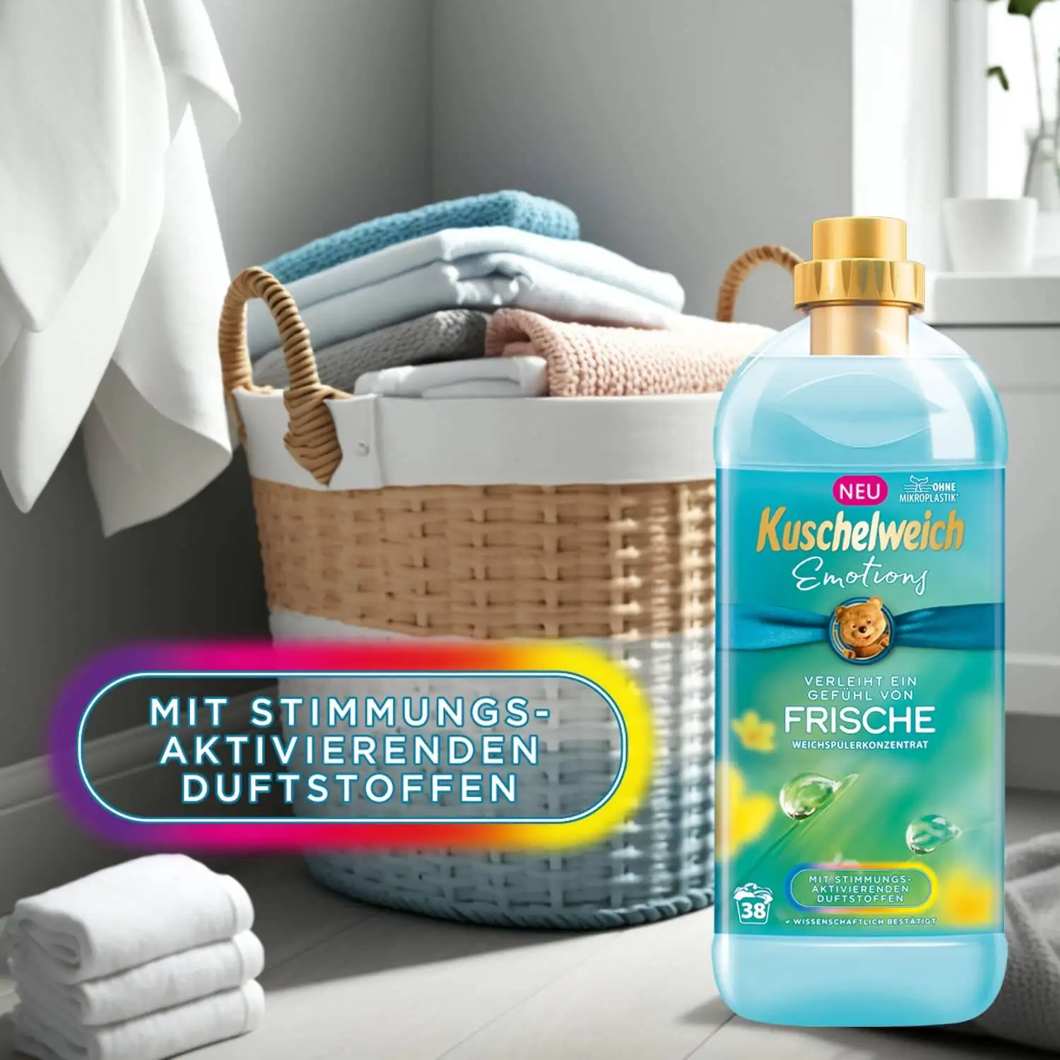 Kuschelweich Emotions Frische Płyn do Płukania 1 l DE — 2