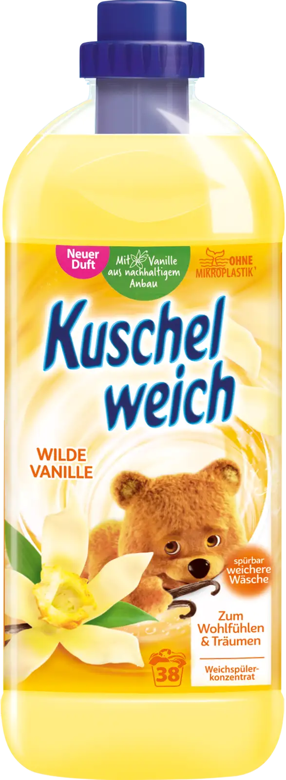 Kuschelweich Wilde Vanille Płyn do Płukania 1 l DE