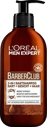 L'Oréal Men Expert Barber Club 3in1 Szampon do Brody 200 ml — 3