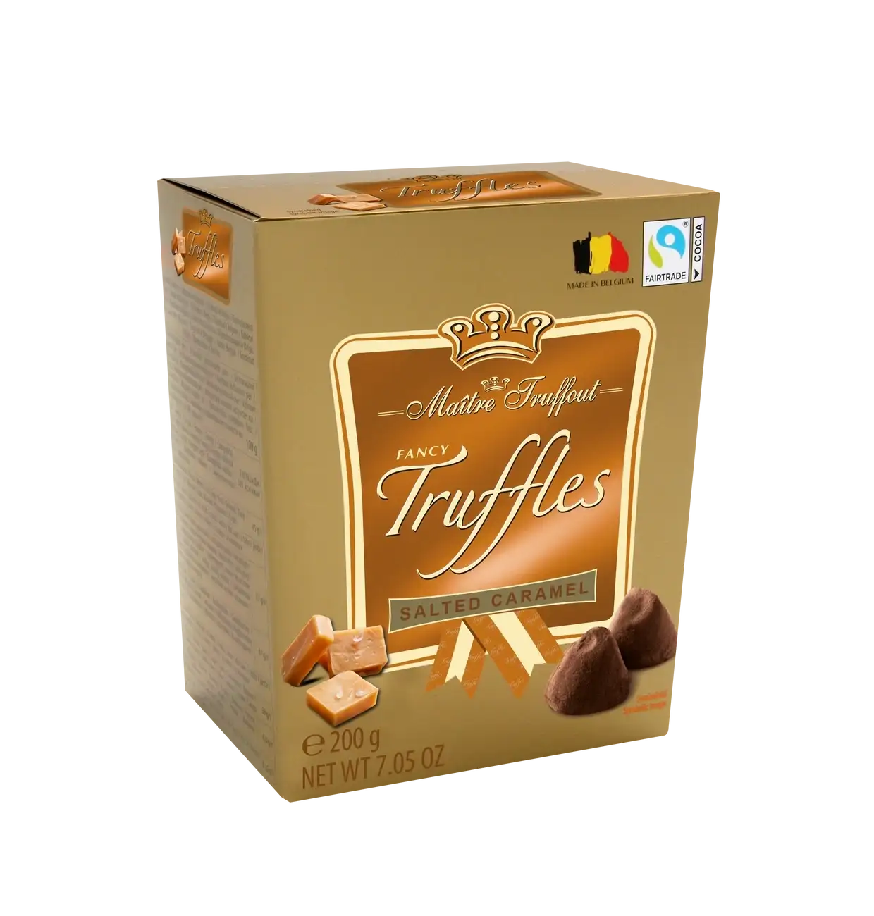 MaitreTruffout Belgijskie Trufle Karmelowe 200 g