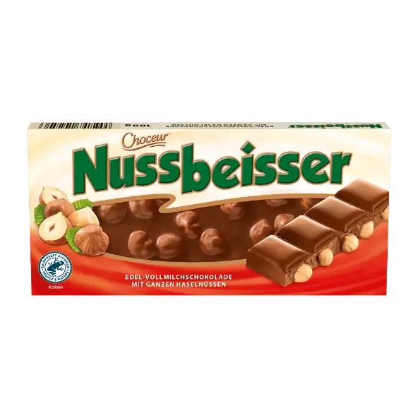 Nussbeisser Czekolada Mleczna z Orzechami 100 g