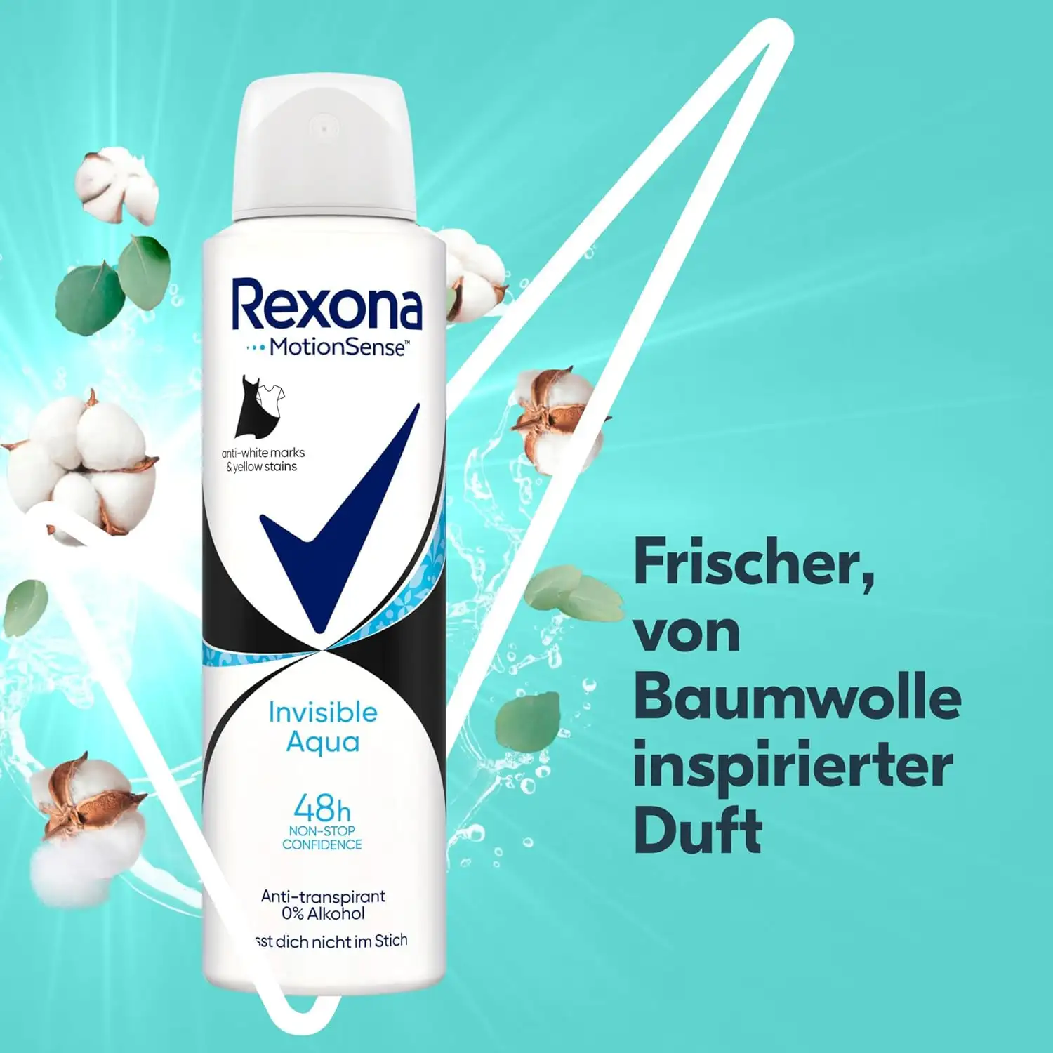 Rexona Invisible Aqua Antitranspiran Spray 150 ml — 5