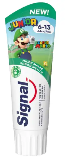 Signal Milde Minze Junior 6-13 lat Pasta do Zębów 75 ml — 2