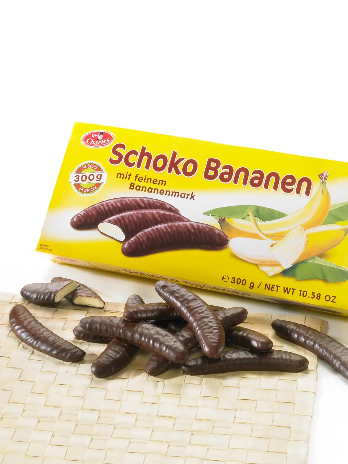 SirCharles Schokobananen Pianki Bananowe 300 g — 2