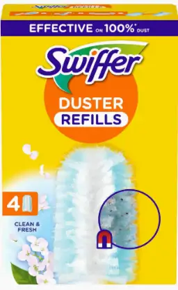Swiffer Duster Wkłady do Miotełki Clean&Fresh 4 szt.