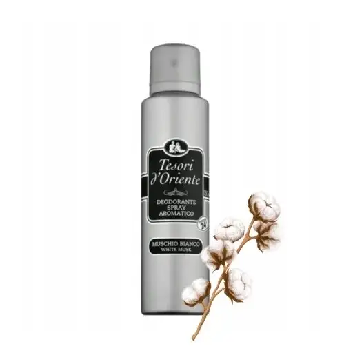 Tesori d'Oriente Muschio Bianco Dezodorant Spray Atomatico 150 ml — 2