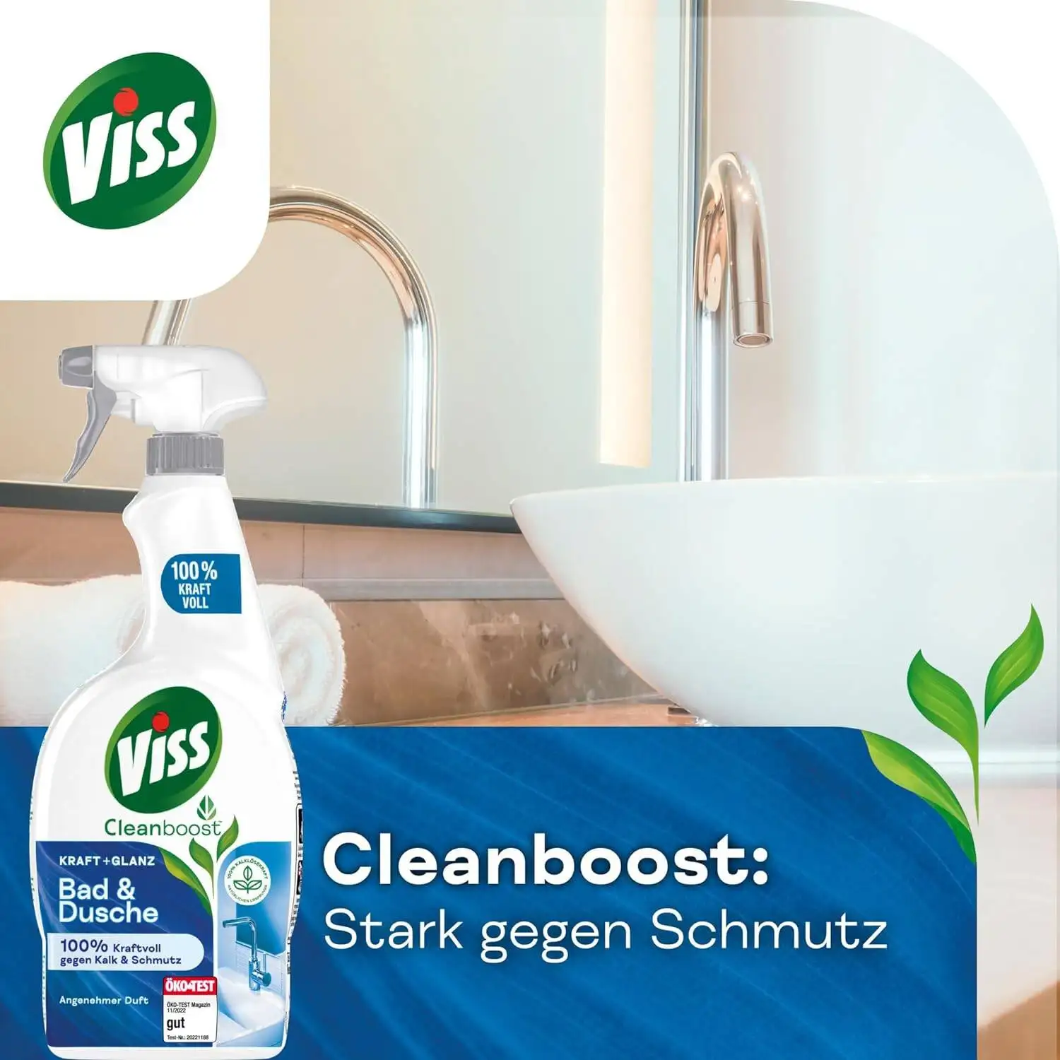 Viss Bad&Dusche Środek do Czyszczenia Łazienki 750 ml — 2