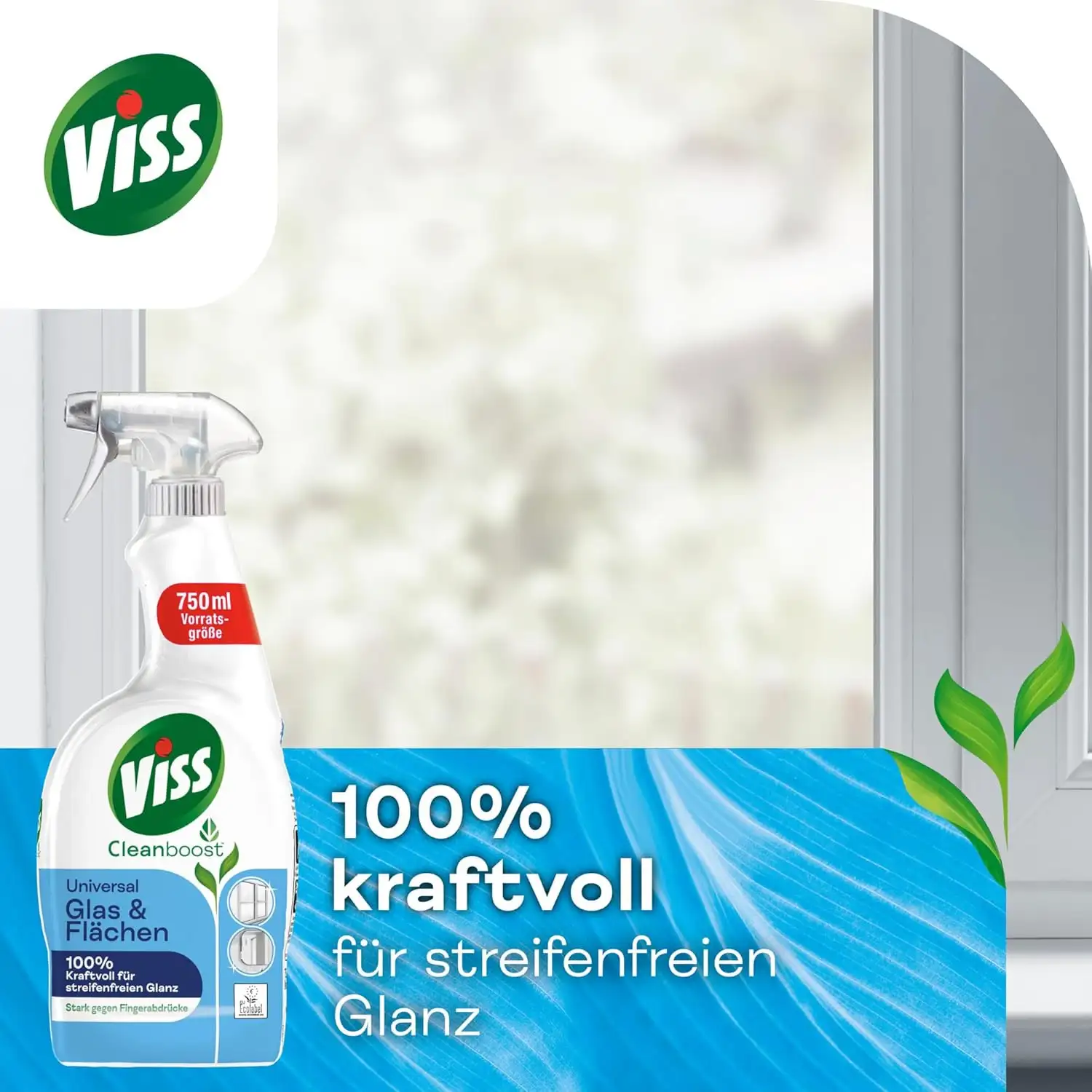 Viss Cleanboost Glas & Flachen Płyn do Szyb 750 ml — 2