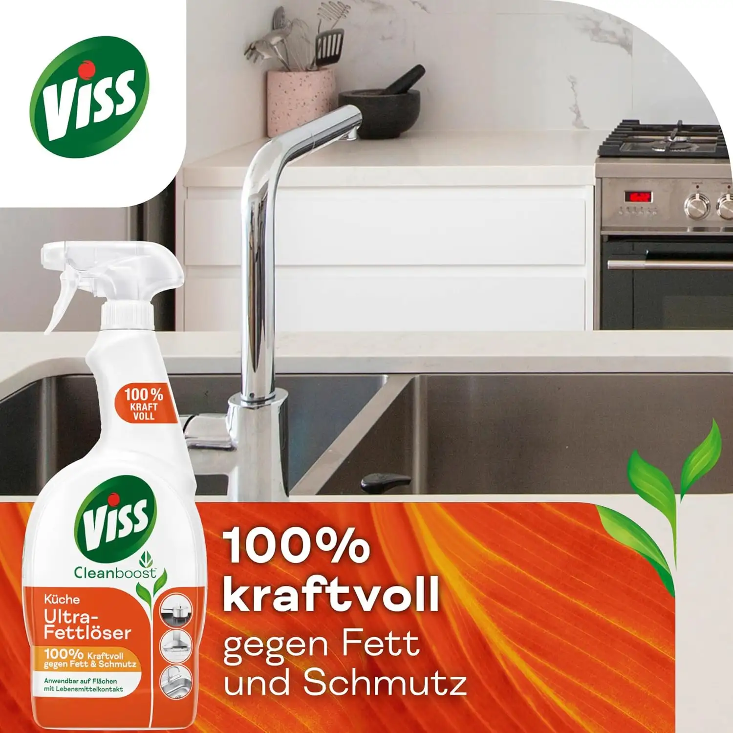 Viss Ultra-Fettloser Spray do Kuchni 750 ml — 2