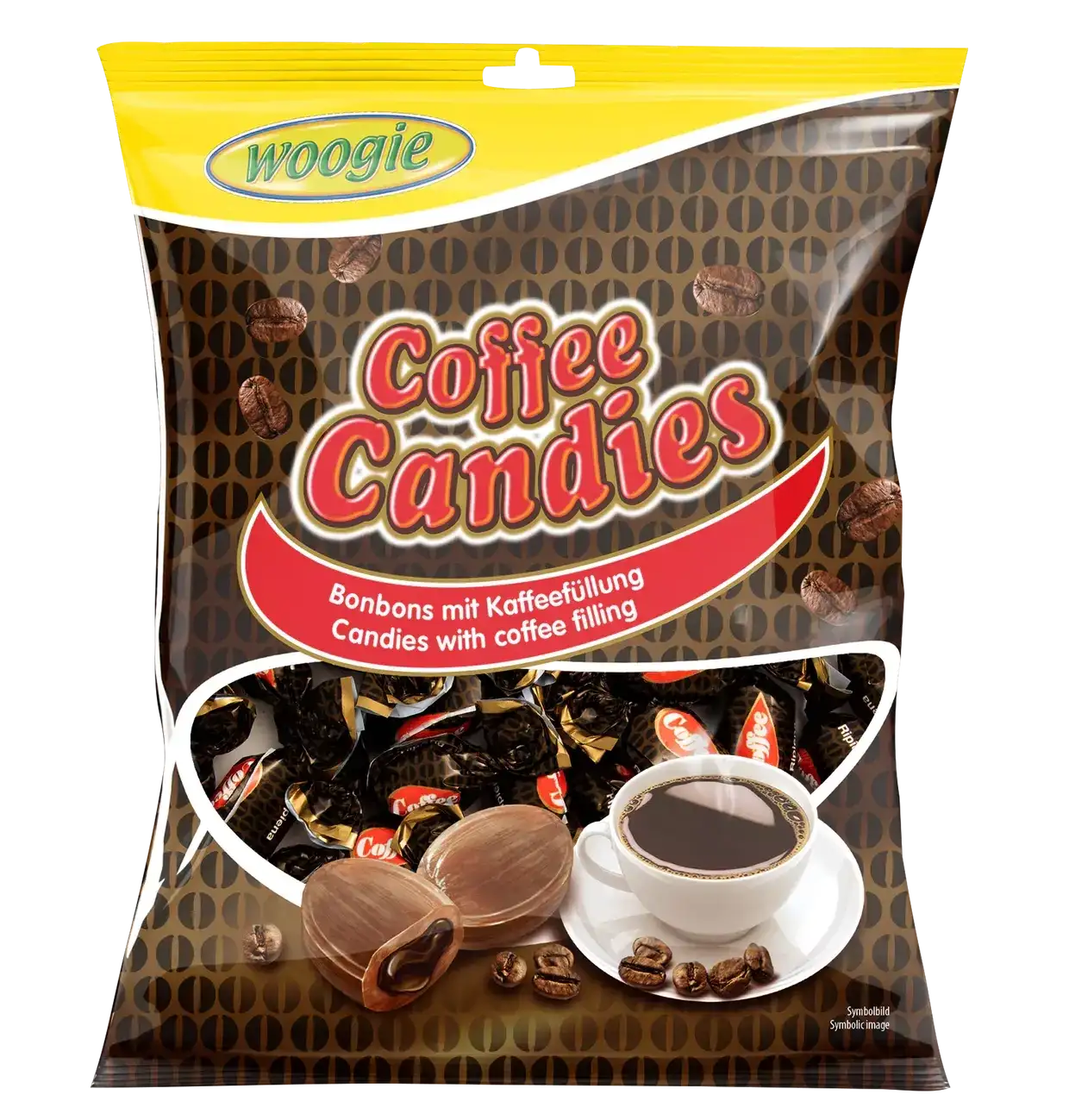 Woogie Cukierki Kawowe z Nadzieniem Kawowym 150 g