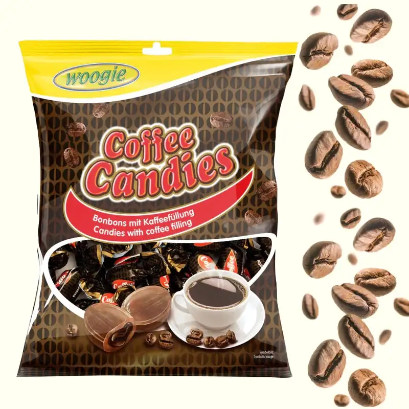 Woogie Cukierki Kawowe z Nadzieniem Kawowym 150 g — 3
