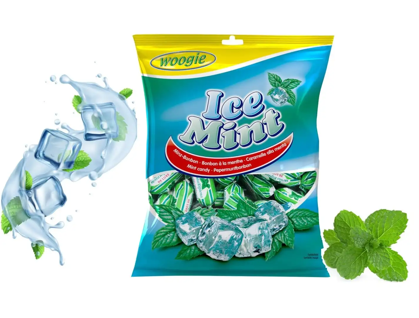 Woogie Ice Mints Cukierki 170 g — 2