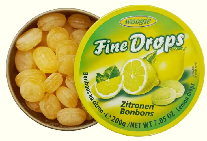 Woogie Landrynki w Puszce Cytrynowe 200 g — 2