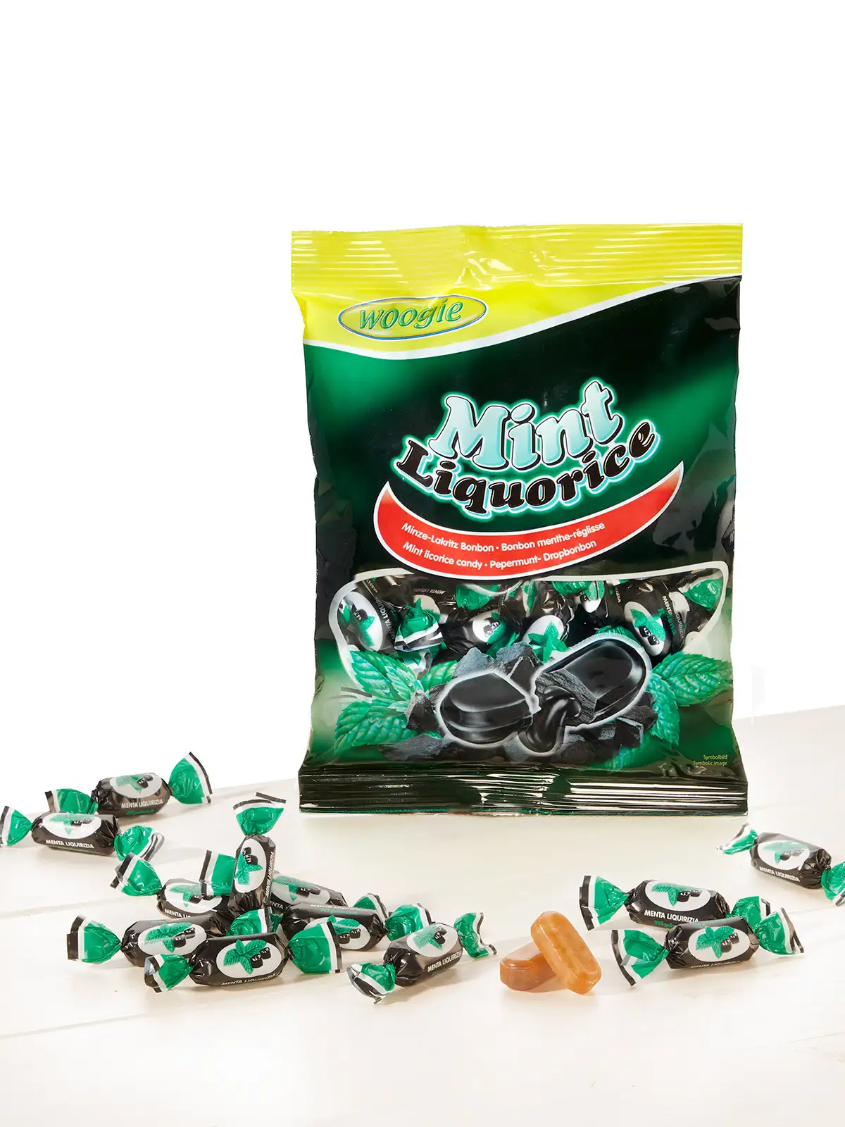 Woogie Lukrecja Miętowa 170 g — 2
