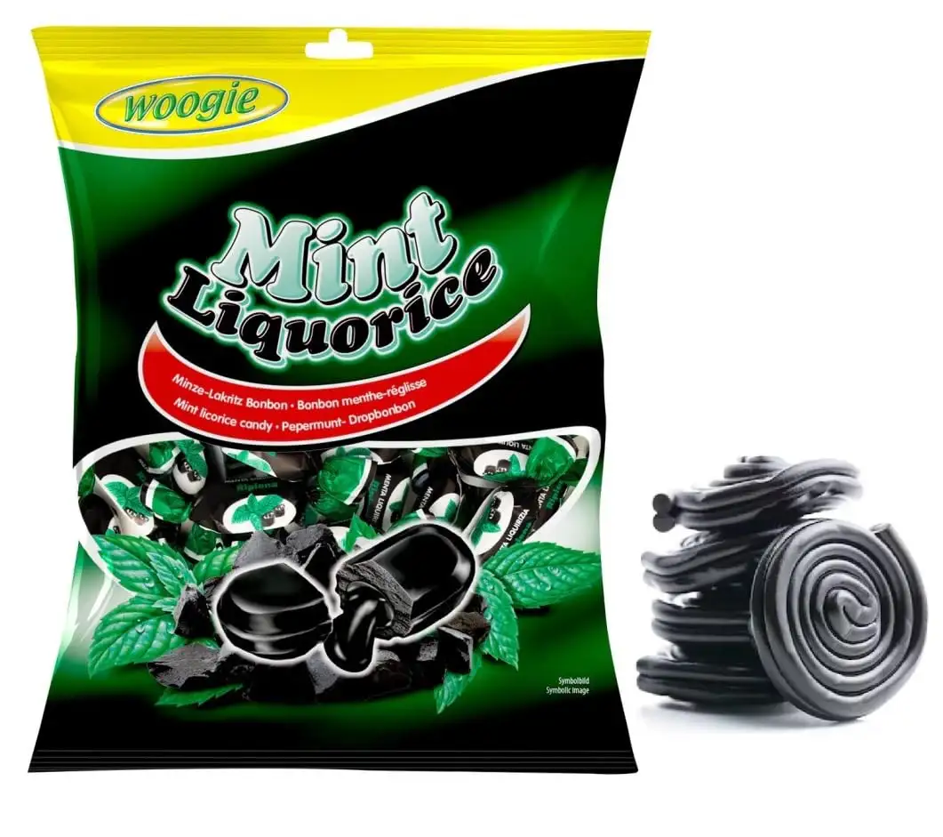 Woogie Lukrecja Miętowa 170 g — 3