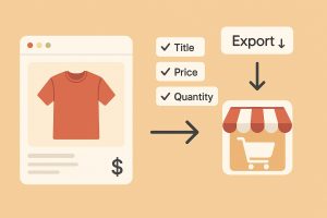 eksport produktów Sprzedawca Selleetools