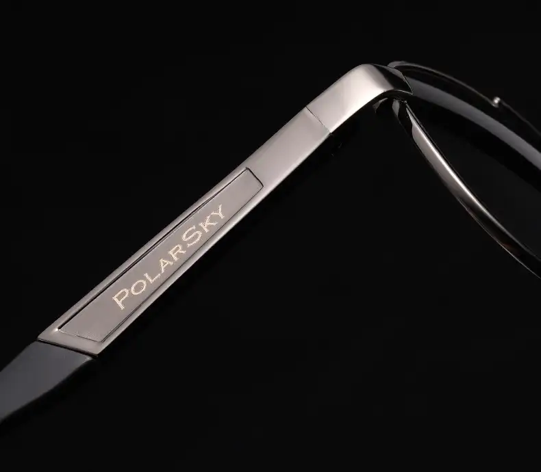 Okulary Nightvision POLARSKY premium AVIATOR do jazdy nocą ZESTAW — 8