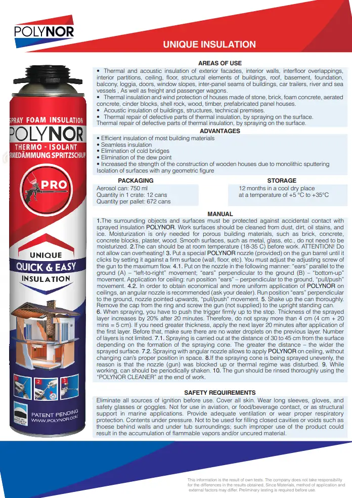 POLYNOR PRO Teflon Pistole Satz mit 3 abgewinkelten Düsen — 6