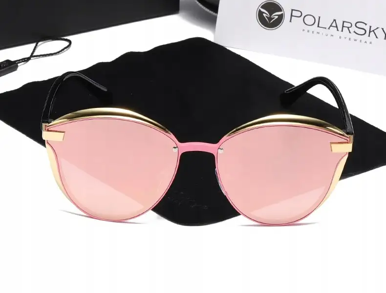 Okulary przeciwsłoneczne z polaryzacją UV400 damskie muchy PolarSky — 13