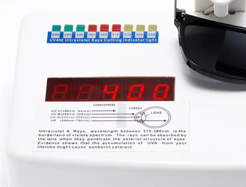 Okulary przeciwsłoneczne kocie z kryształkami PolarSky (245) — 9