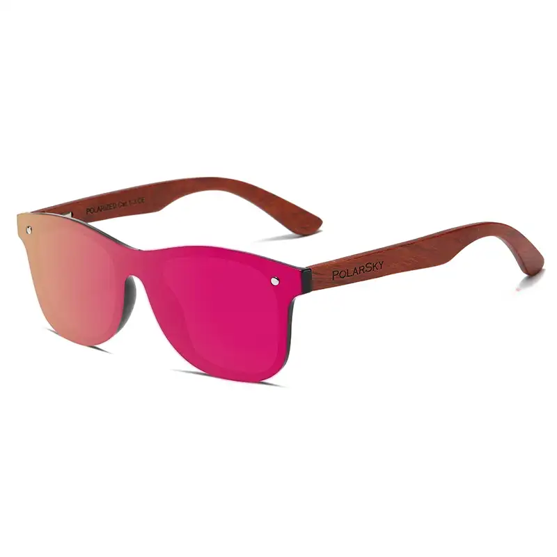 OKULARY Z POLARYZACJĄ UV400 drewniane POLARSKY