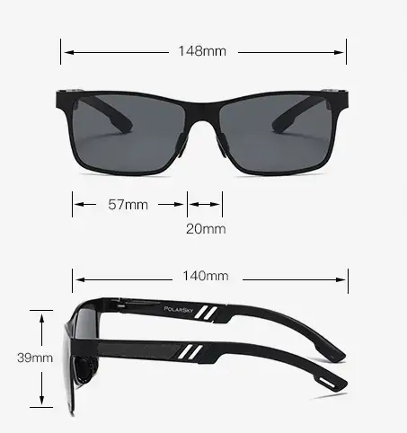 Okulary przeciwsłoneczne PolarSky carbon polarized — 4