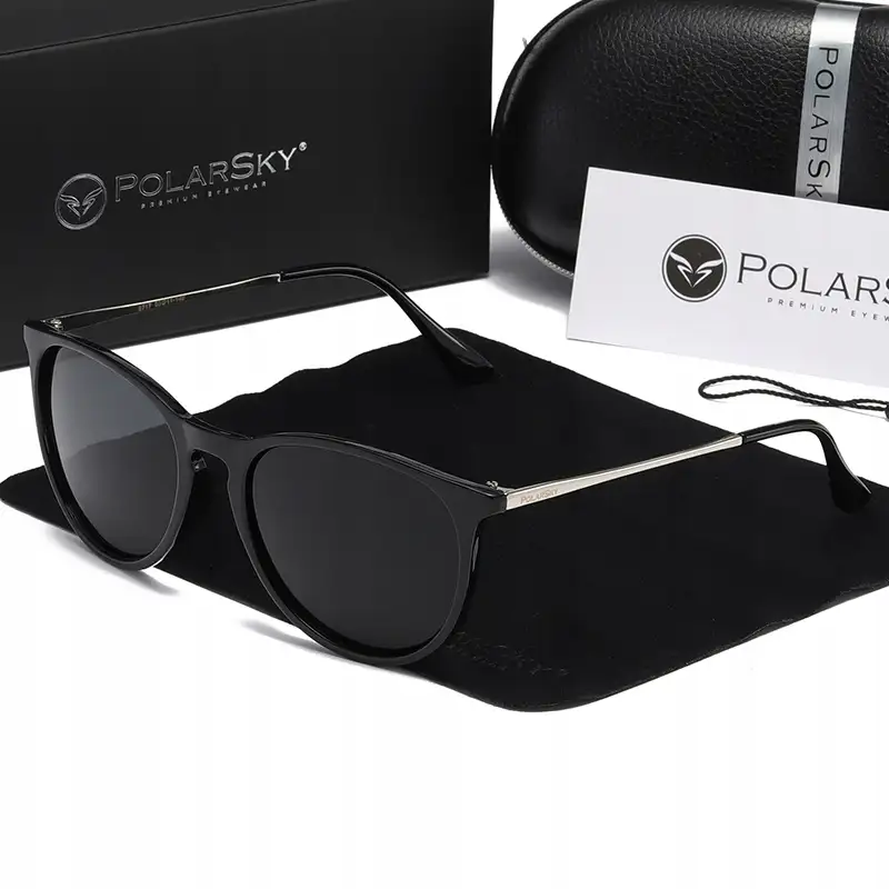 Okulary przeciwsłoneczne UV lekkie kocie POLARSKY