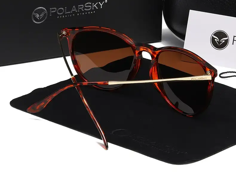 Okulary przeciwsłoneczne UV lekkie kocie POLARSKY — 3