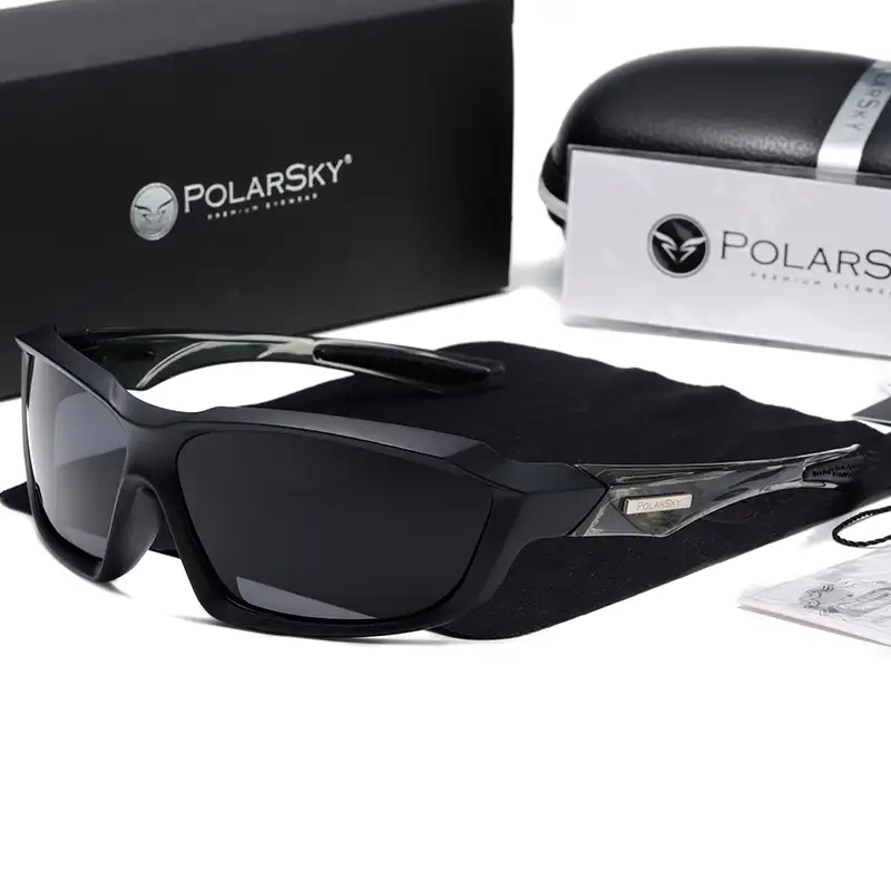 Okulary sportowe PREMIUM POLARIZED rower PolarSky w zestawie