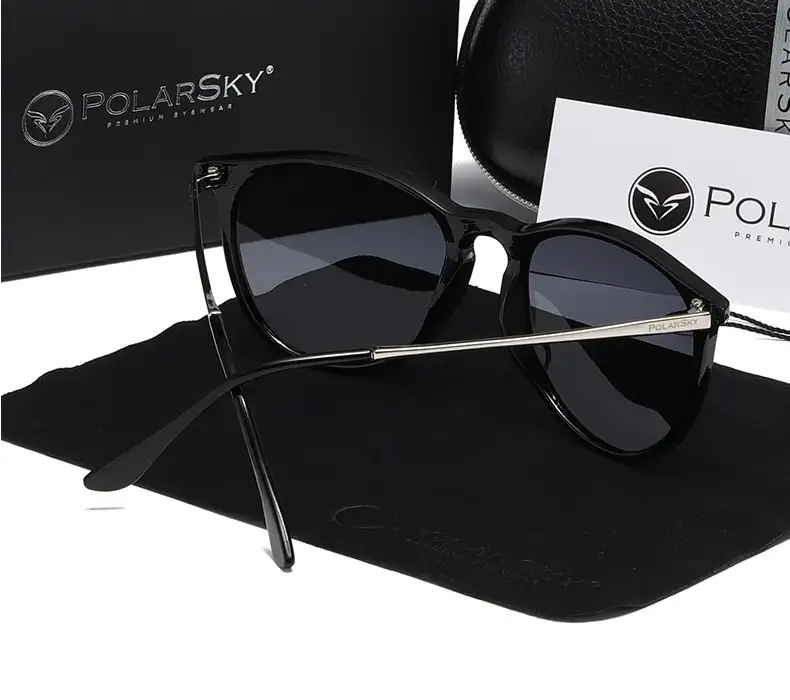 Okulary przeciwsłoneczne UV lekkie kocie POLARSKY — 3