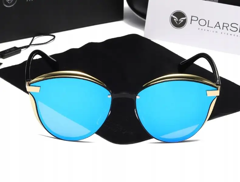 Okulary przeciwsłoneczne z polaryzacją UV400 damskie muchy PolarSky — 13