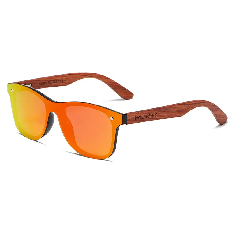 OKULARY Z POLARYZACJĄ UV400 drewniane POLARSKY