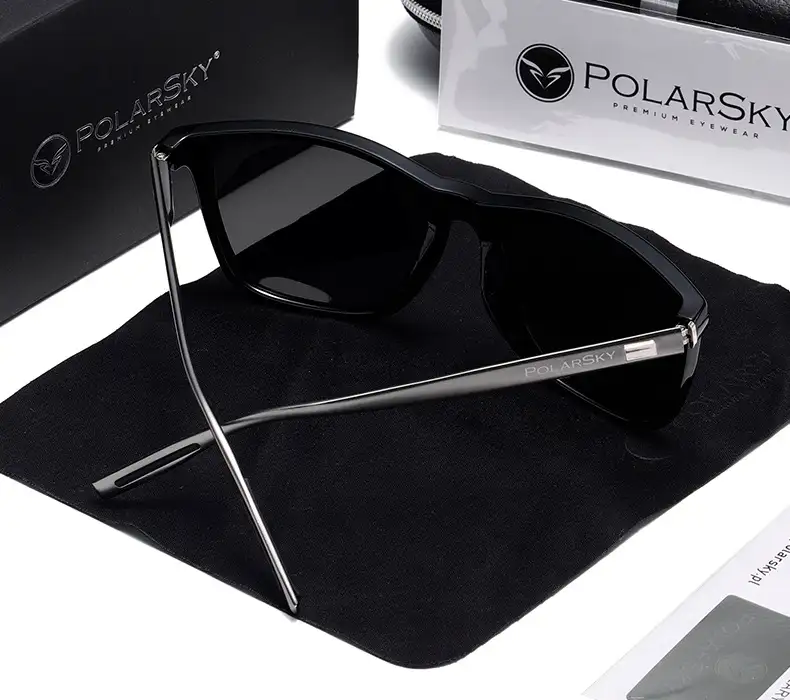 Okulary przeciwsłoneczne aluminiowe UV400 PolarSky w zestawie — 3