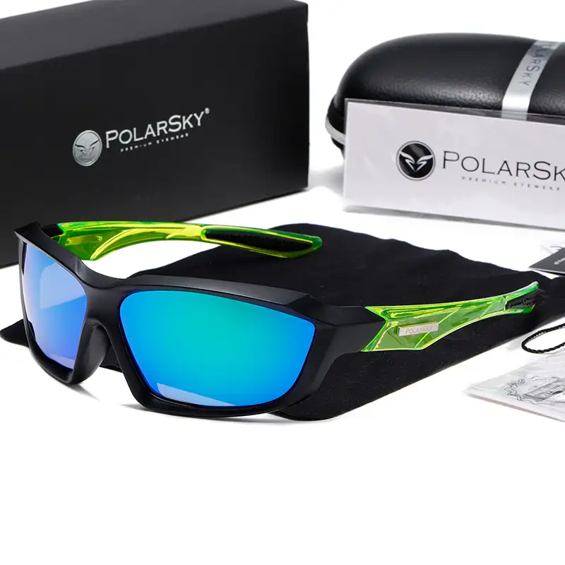 Okulary sportowe PREMIUM POLARIZED rower PolarSky w zestawie