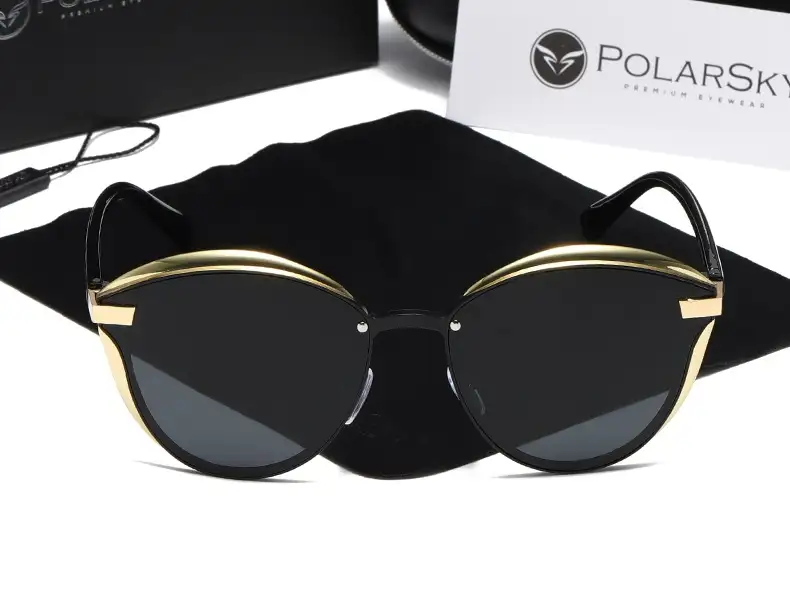Okulary POLARSKY z polaryzacją UV400 damskie muchy — 2