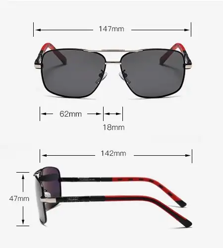 OKULARY Z POLARYZACJĄ UV400 NERDY POLARSKY — 4
