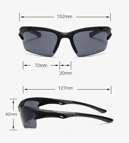 Okulary przeciwsłoneczne sportowe PolarSky (2361) — 4