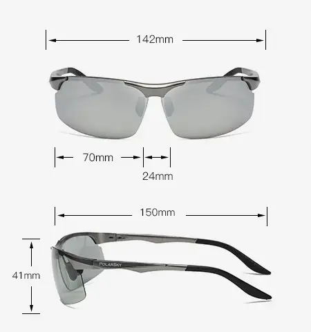 Okulary przeciwsłoneczne POLARSKY aluminiowe SPORT — 4