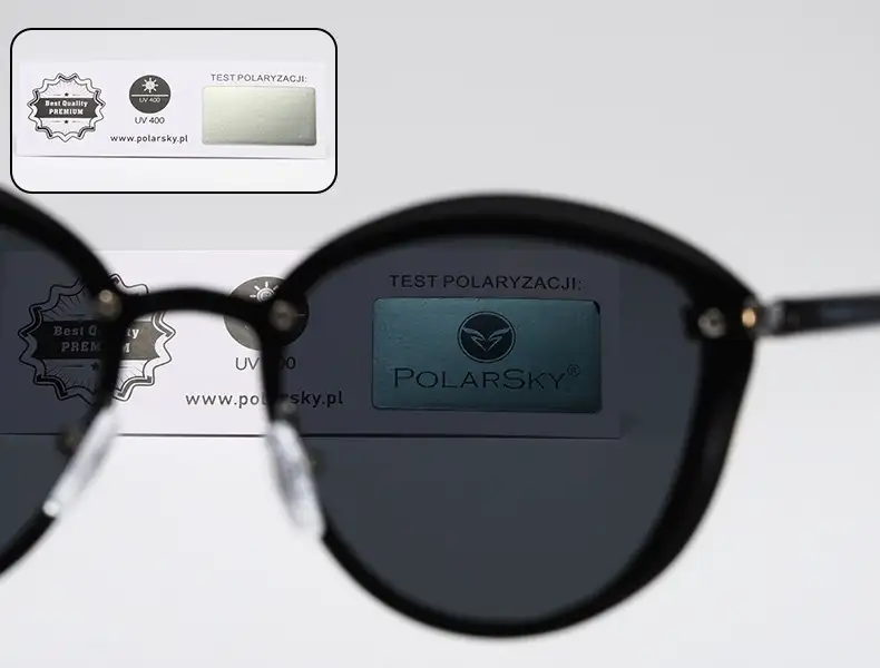 Okulary przeciwsłoneczne z polaryzacją UV400 damskie muchy PolarSky — 19