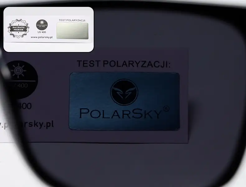 Okulary przeciwsłoneczne kocie z kryształkami PolarSky (245) — 8