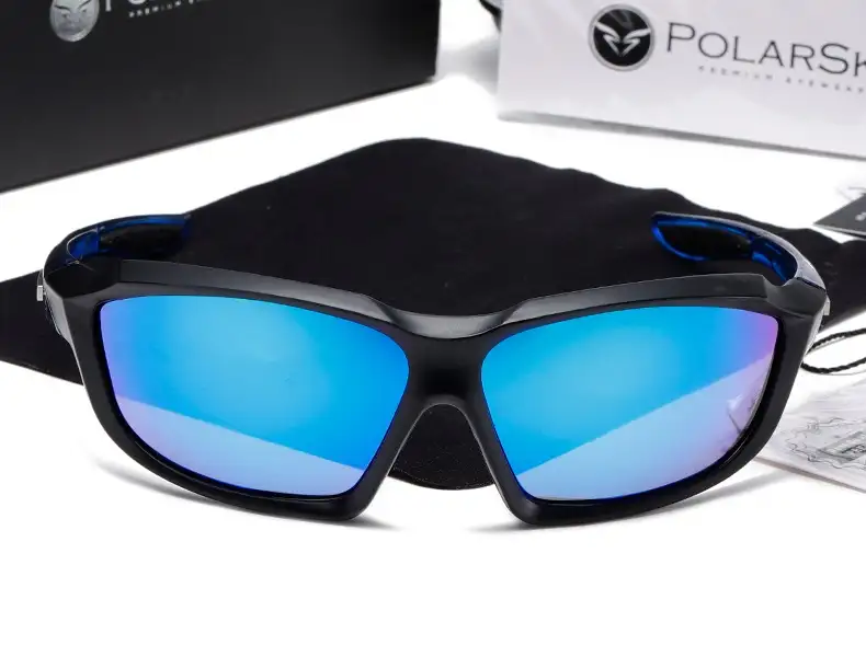 Okulary sportowe PREMIUM POLARIZED rower PolarSky w zestawie — 2