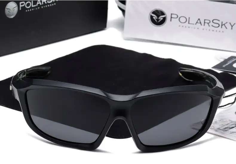Okulary sportowe PREMIUM POLARIZED rower PolarSky w zestawie — 2