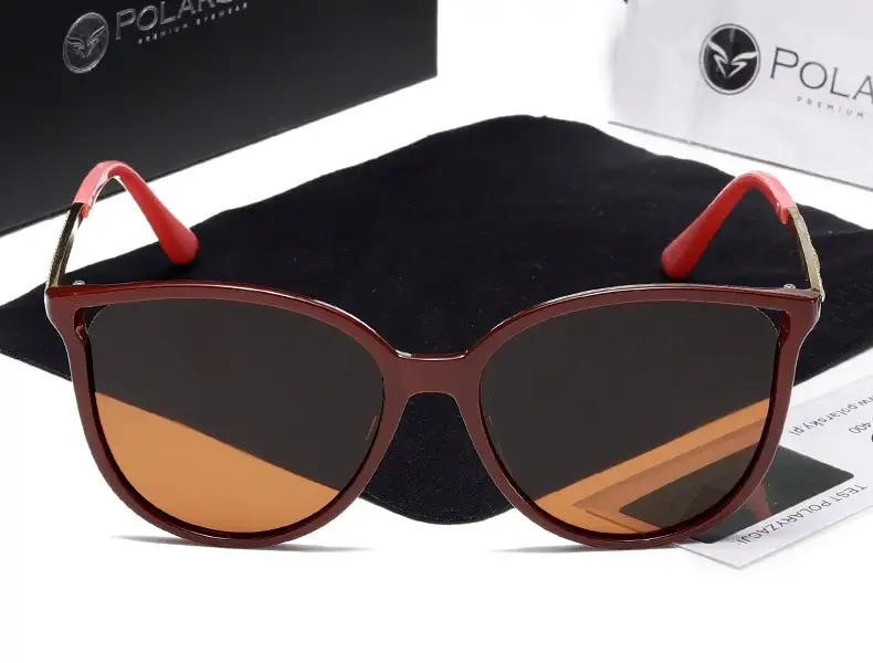 Okulary przeciwsłoneczne kocie z kryształkami PolarSky (245) — 2