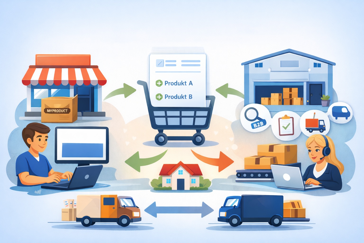 Obsługa zamówień mieszanych na marketplace’ach – jak realizować zamówienia łączące produkty własne Sprzedawcy i produkty z Selleetools