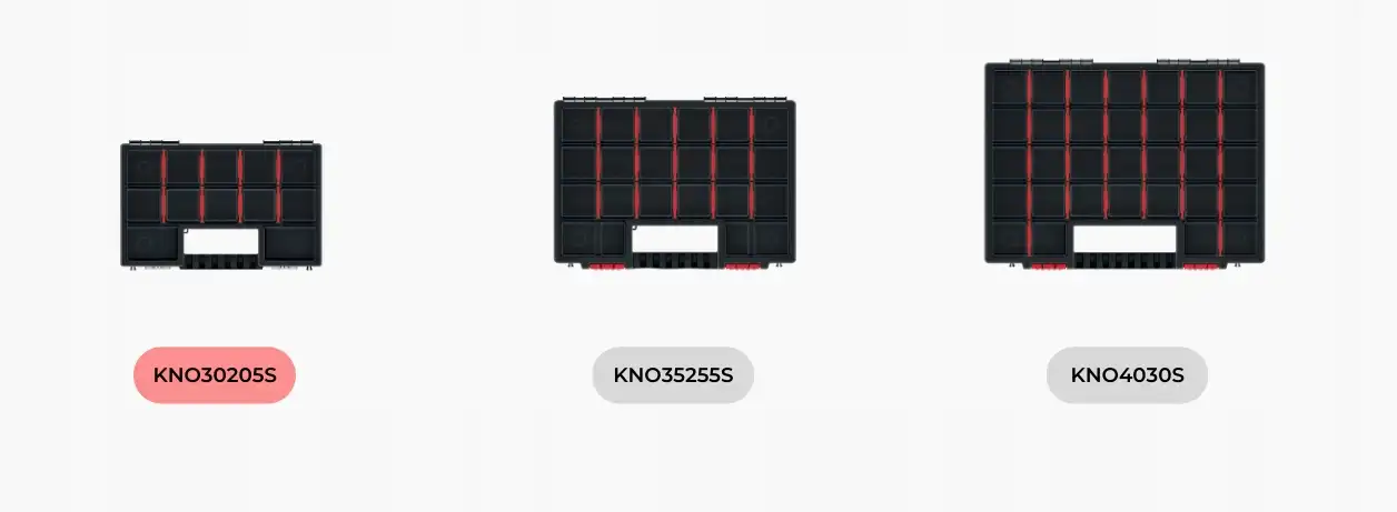 Organizer narzędziowy, warsztatowy KNO30205S — 4