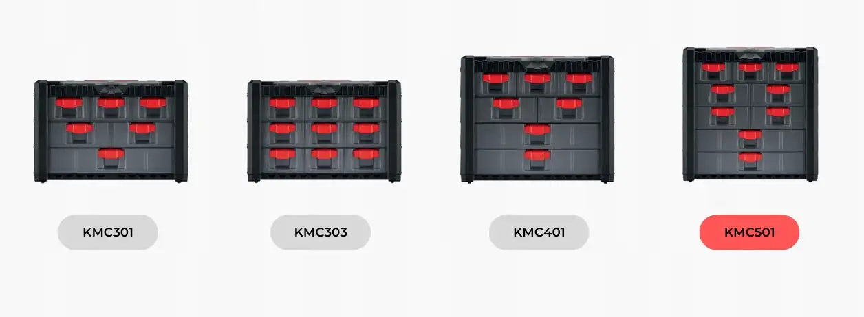 Regał szufladkowy KMC501 — 6