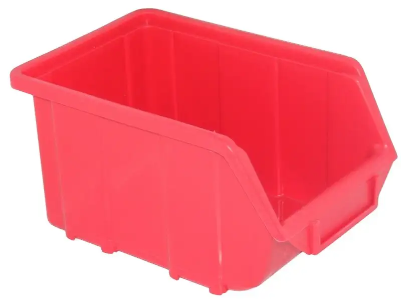 Pojemnik magazynowy - Ecobox średni | Czerwony — 4