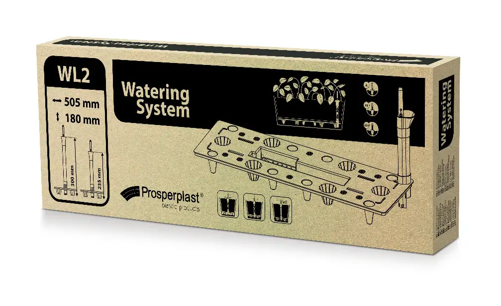 System nawadniający prostokątny WL2 do rozmiaru — 2