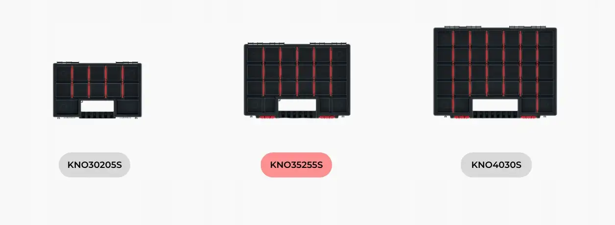 Organizer narzędziowy, warsztatowy KNO35255S — 4